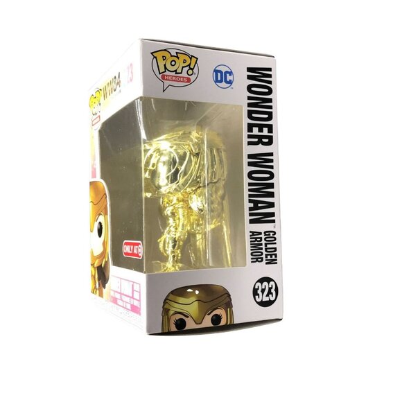 Wonder Woman Golden Armor WW84 Funko Pop #323 Target Exclusive - Picture 11 of 12